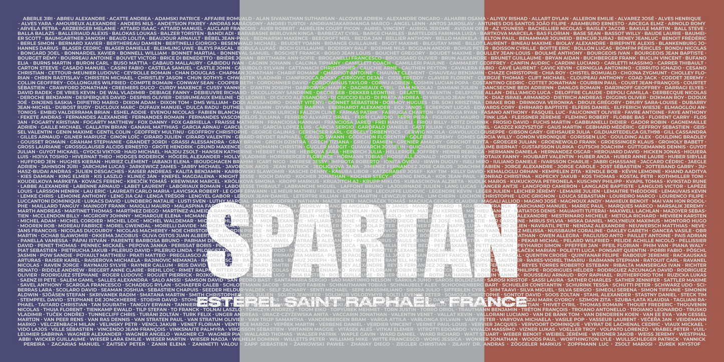Name Towel - Estérel 2026 - All Names