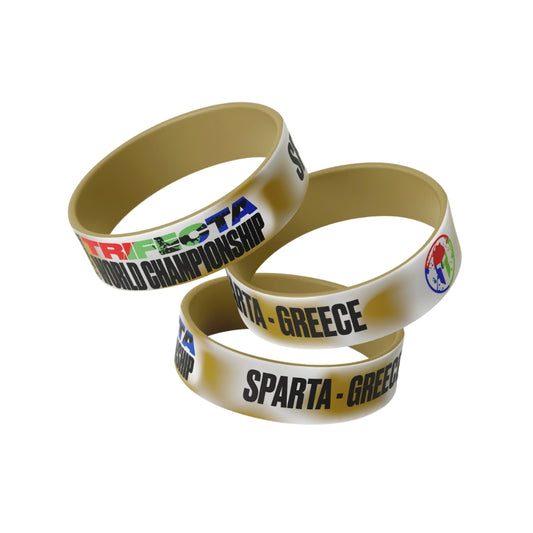 SPARTAN TWC Silicone Bracelet - Sparta - Gold