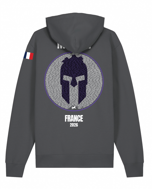 Name Hoodie UWC Morzine 2026 - Anthracite - Unisex
