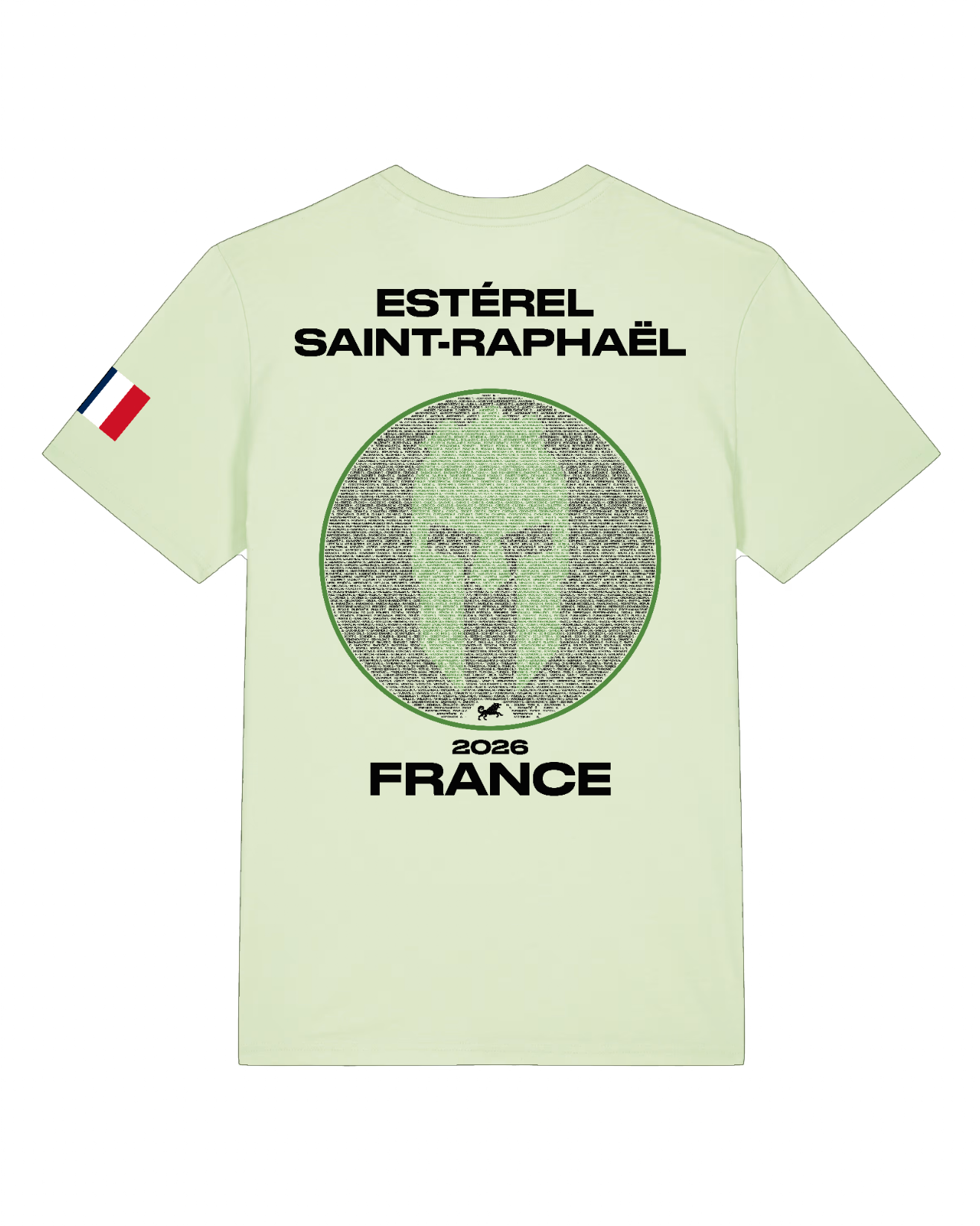 Name Shirt EC Estérel 2026 - Stem Green