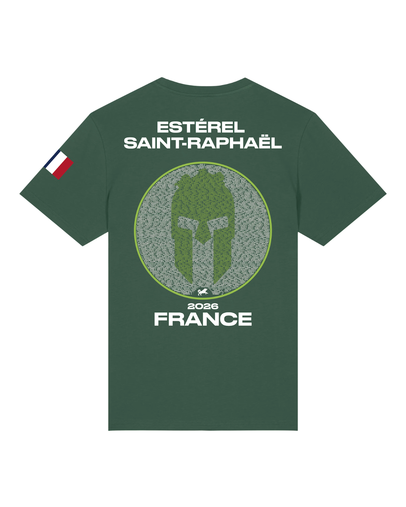 Name Shirt EC Estérel 2026 - Bottle Green